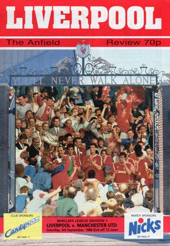 Match programme